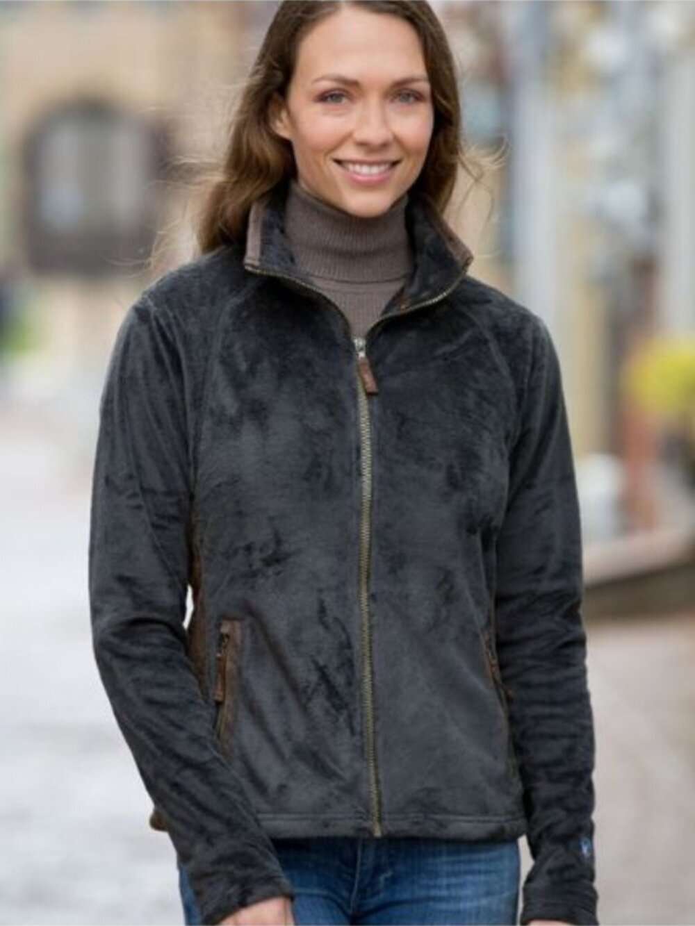Kuhl Advokat Fleece Full Zip Jacket Raven